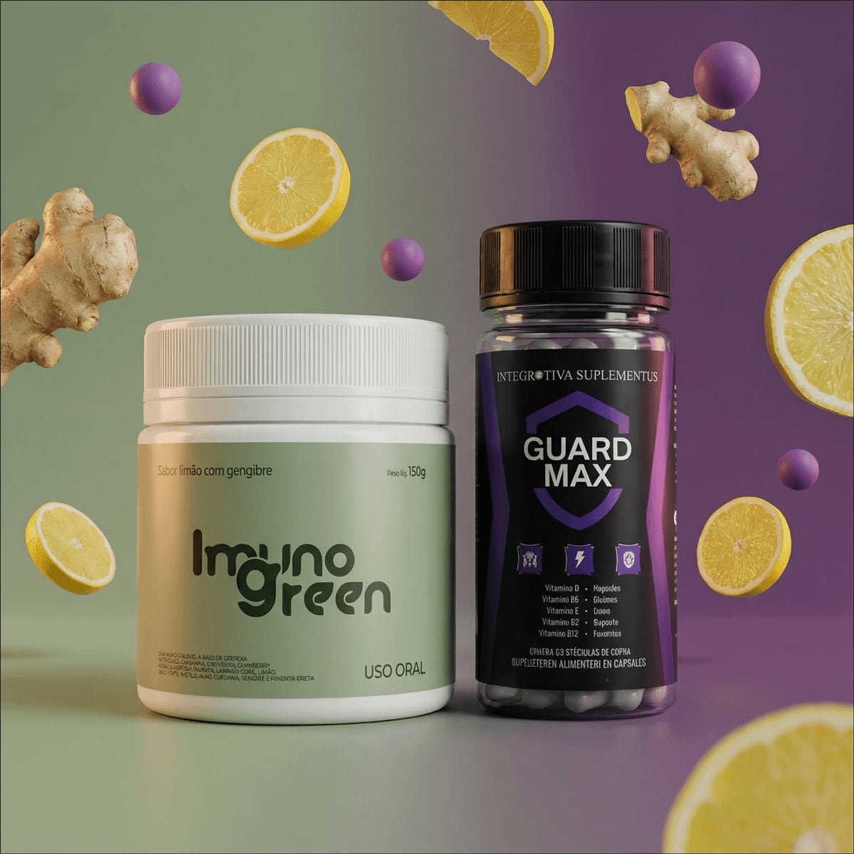 Kit Detox - Suplemento natural para detox e imunidade
