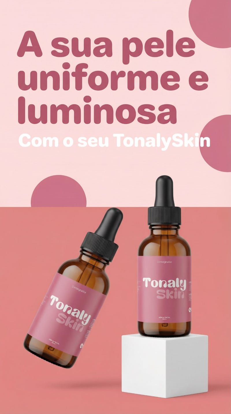 A sua pele uniforme e luminosa com o seu TonalySkin