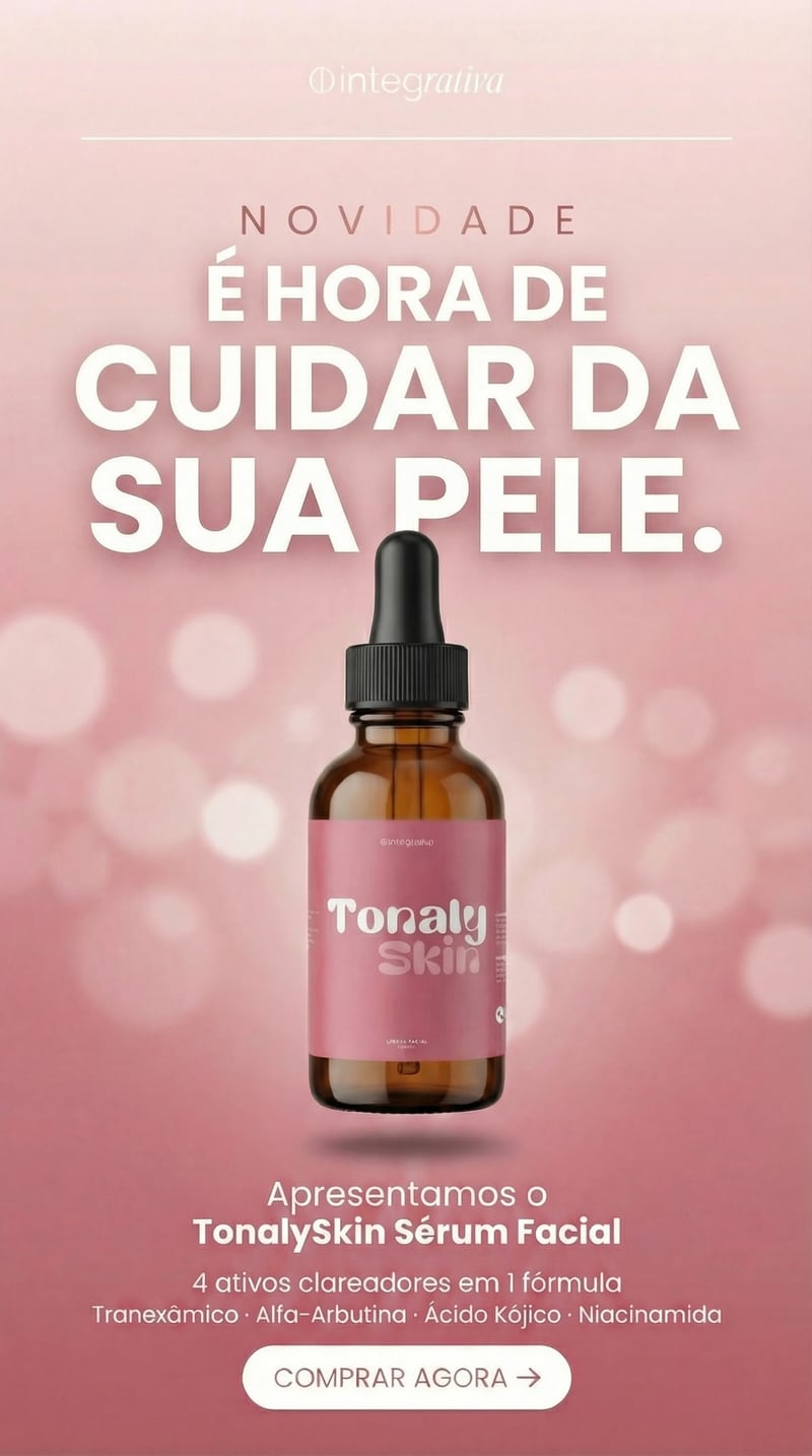 Tonaly Skin Sérum Facial - Novidade Integrativa